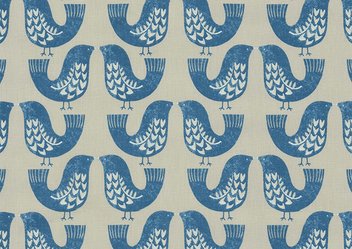 Scandi Birds, Capri - Twist&Fit Roman Blind - Image 7
